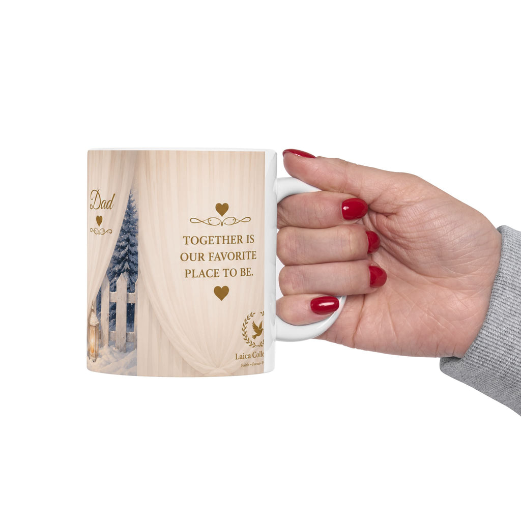 Laica Collection™ Custom Photo Mug | Personalized Coffee Mug | Upload Any Image | Ceramic Mug | 11oz & 15oz