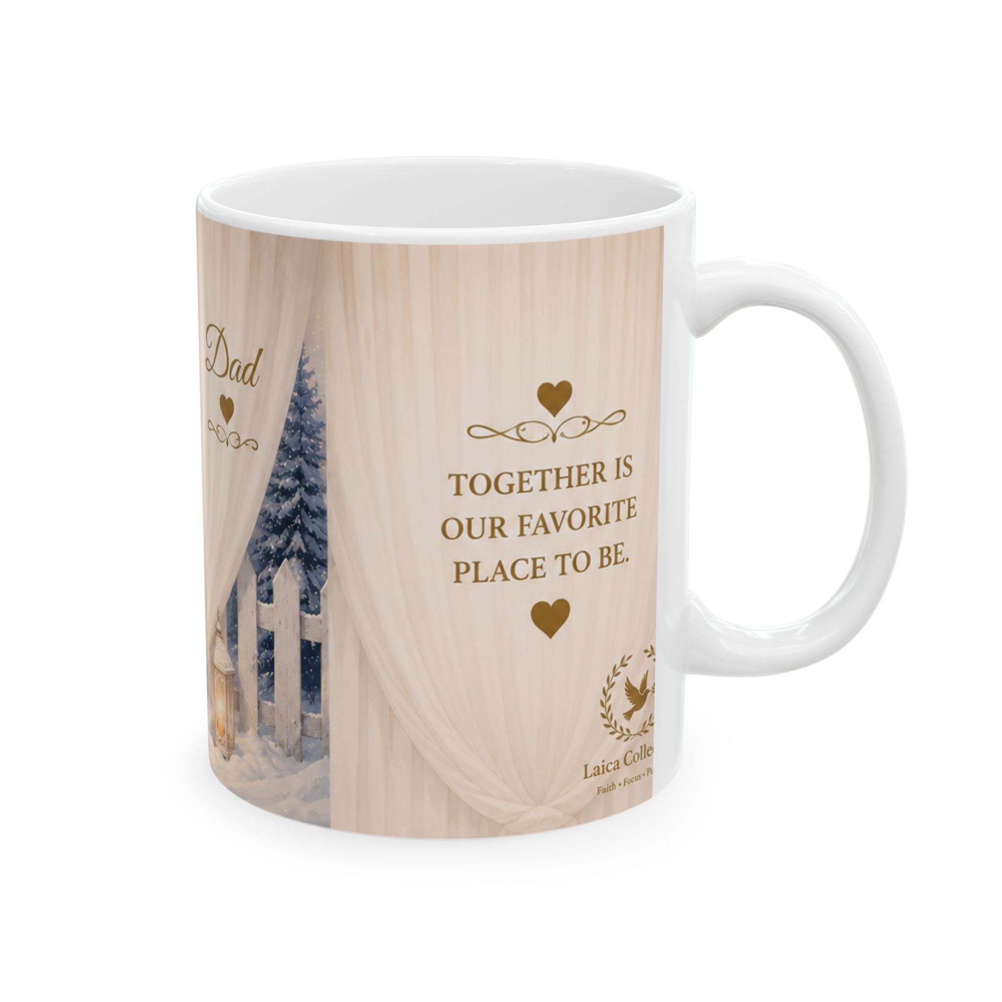 Laica Collection™ Custom Photo Mug | Personalized Coffee Mug | Upload Any Image | Ceramic Mug | 11oz & 15oz